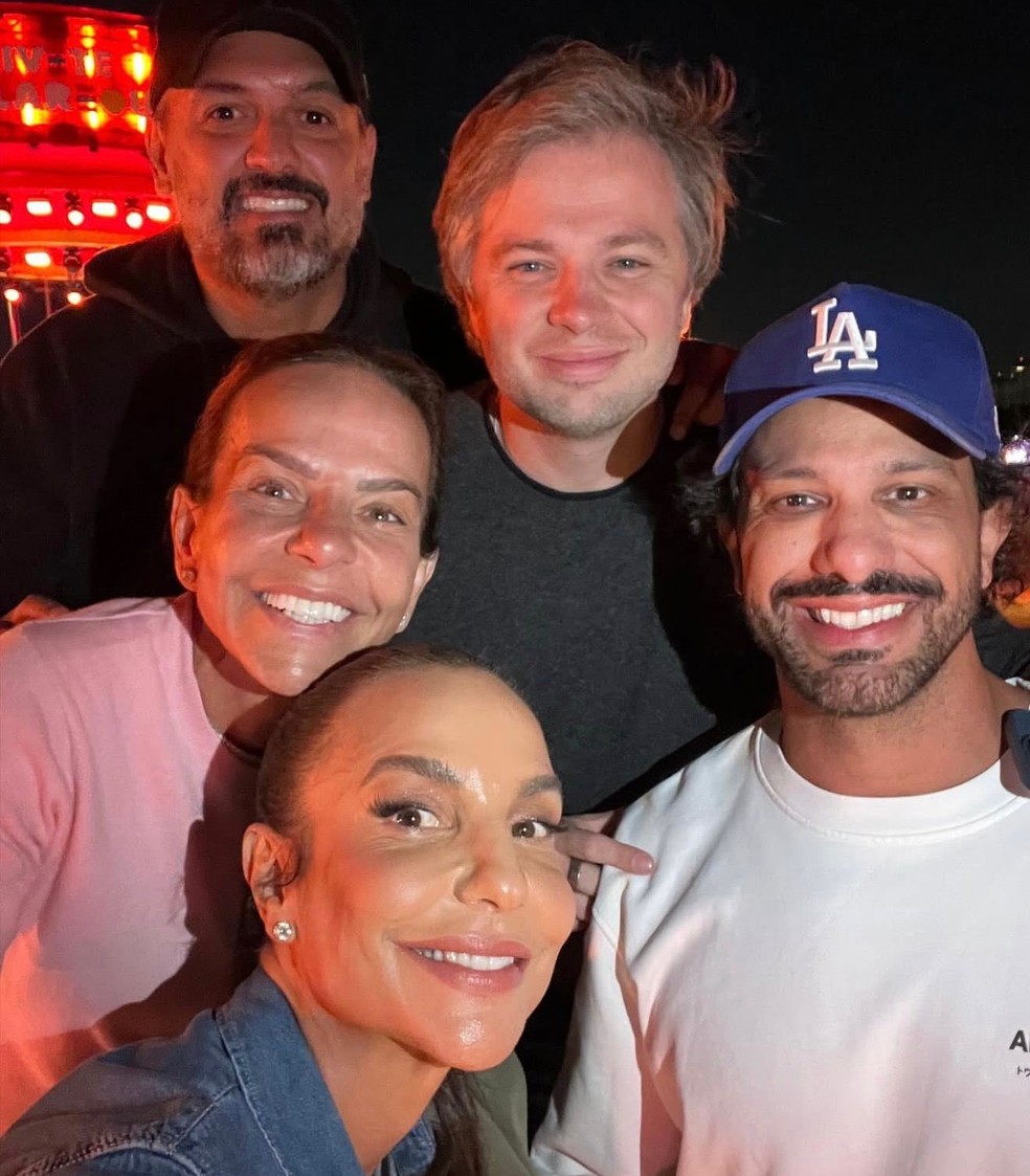 Tiago Maia e Ivete Sangalo foram fotografados juntos nos EUA — Foto: Reprodução/Instagram