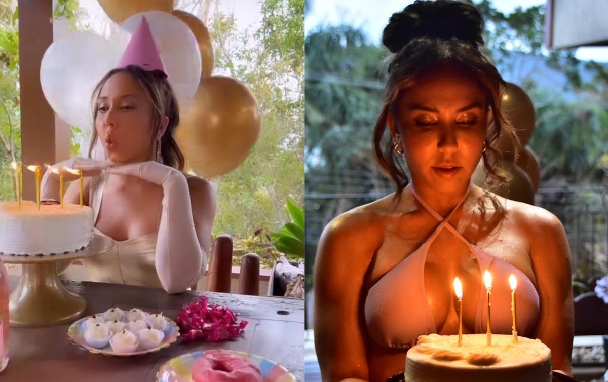 Mulher Melão celebra aniversário e pede: 
