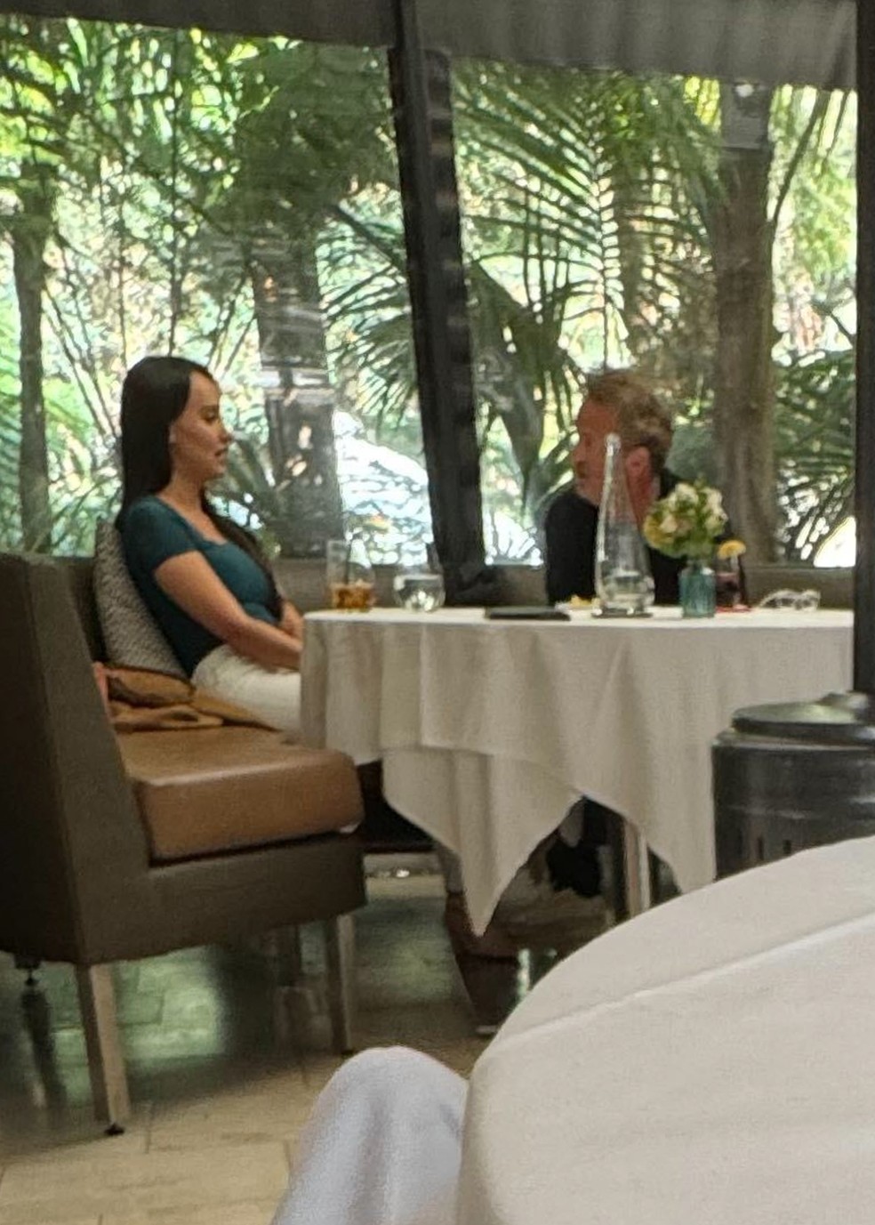 Matthew Perry foi visto almoçando com uma mulher um dia antes de morrer — Foto: The Grosby Group