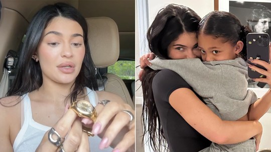 Kylie Jenner revela que a filha de 5 anos tem relógio grifado de R$ 200 mil
