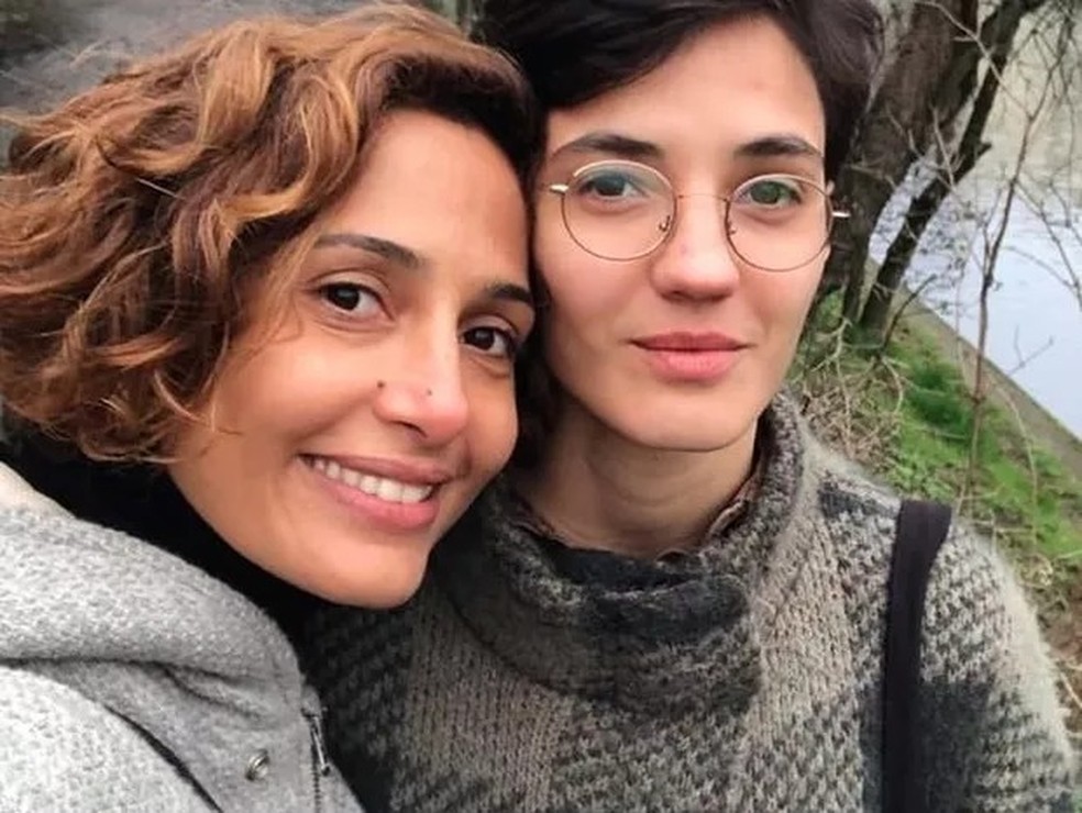 Camila Pitanga e Beatriz Coelho — Foto: Reprodução/Instagram