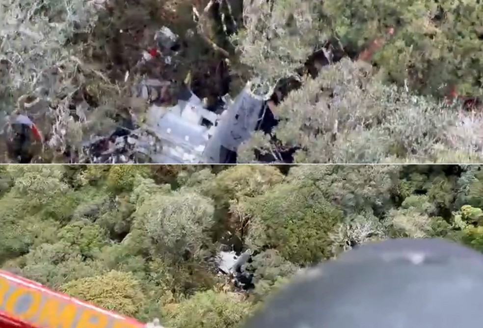Morre Rick, da dupla com Renner; helicóptero é localizado sem sobreviventes em SC — Foto: Reprodução