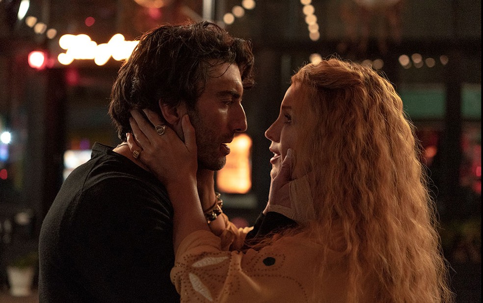 Justin Baldoni e Blake Lively em 'É Assim que Acaba' — Foto: Divulgação/Sony