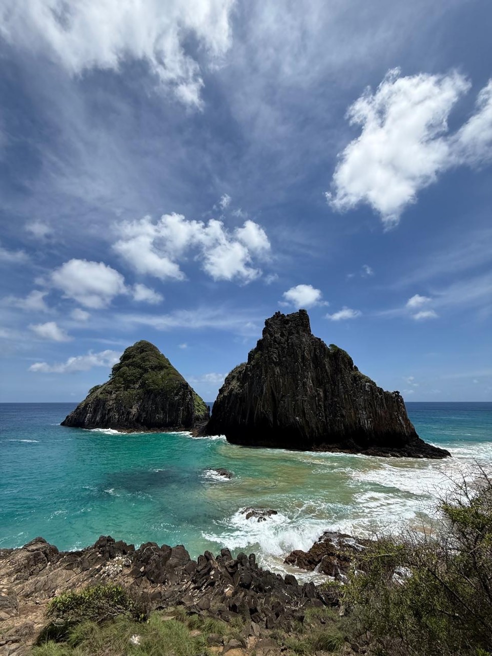 Diogo Nogueira abre álbum de fotos em Fernando de Noronha — Foto: Reprodução/Instagram