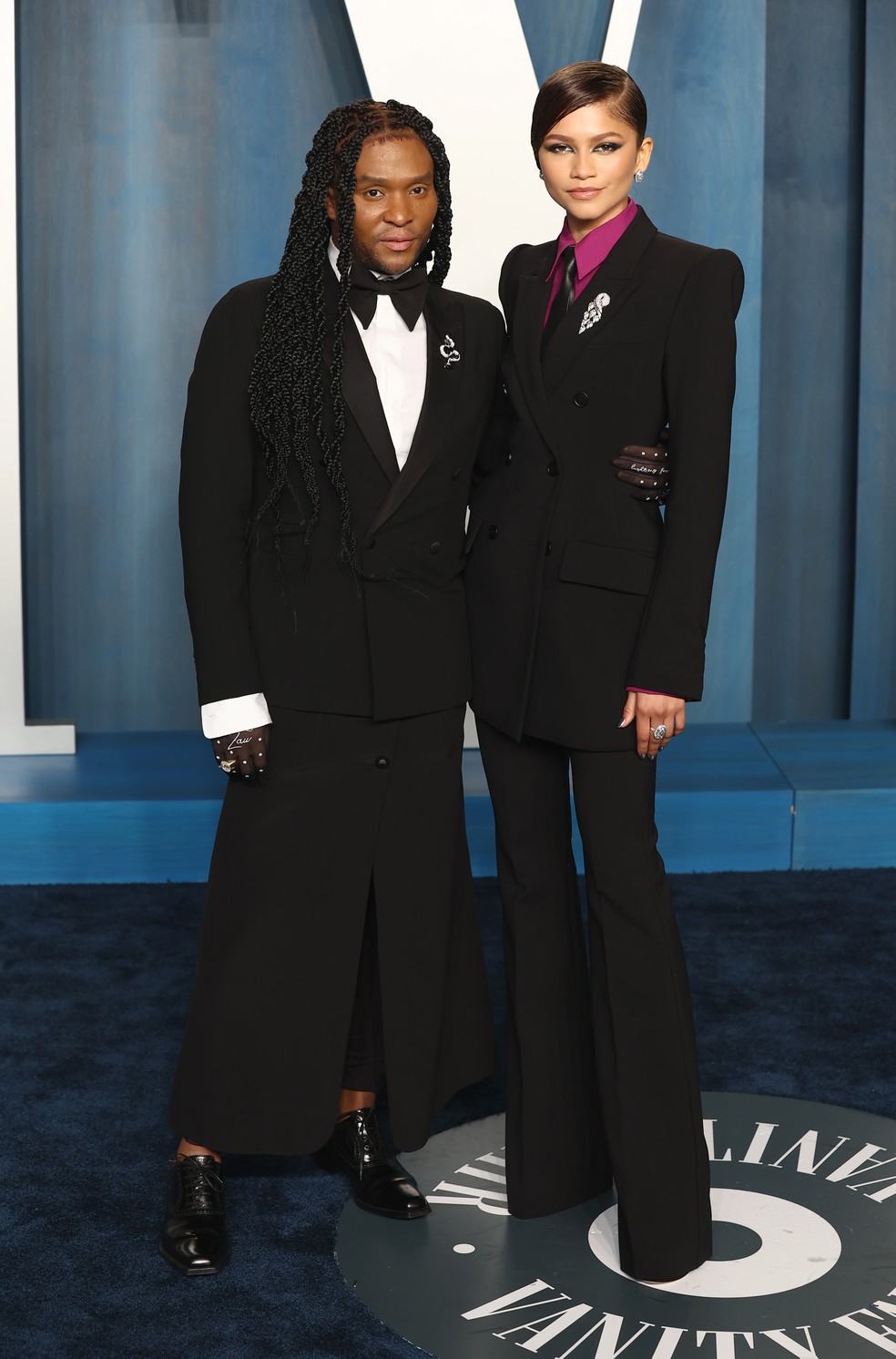 Law Roach e Zendaya — Foto: Getty