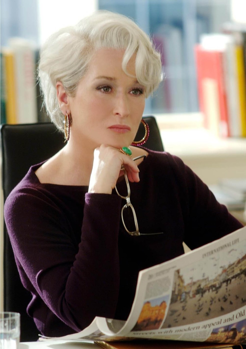 Meryl Streep em 'O Diabo Veste Prada' — Foto: Divulgação