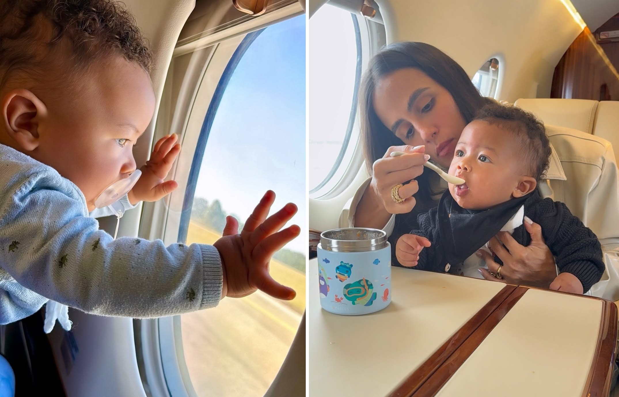 Carol Peixinho melts hearts by sharing photos of her son during private jet trip