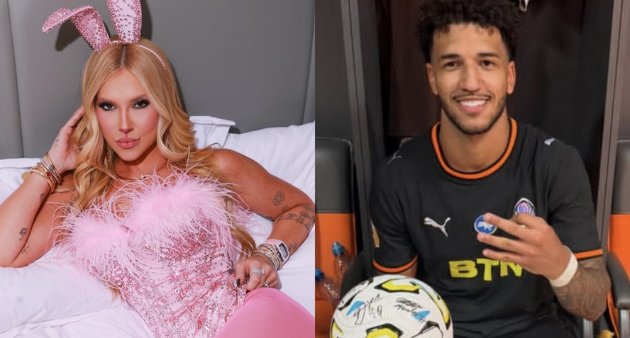 Kauã Elias deixa emoji apaixonado em fotos sensuais de Virginia Fonseca