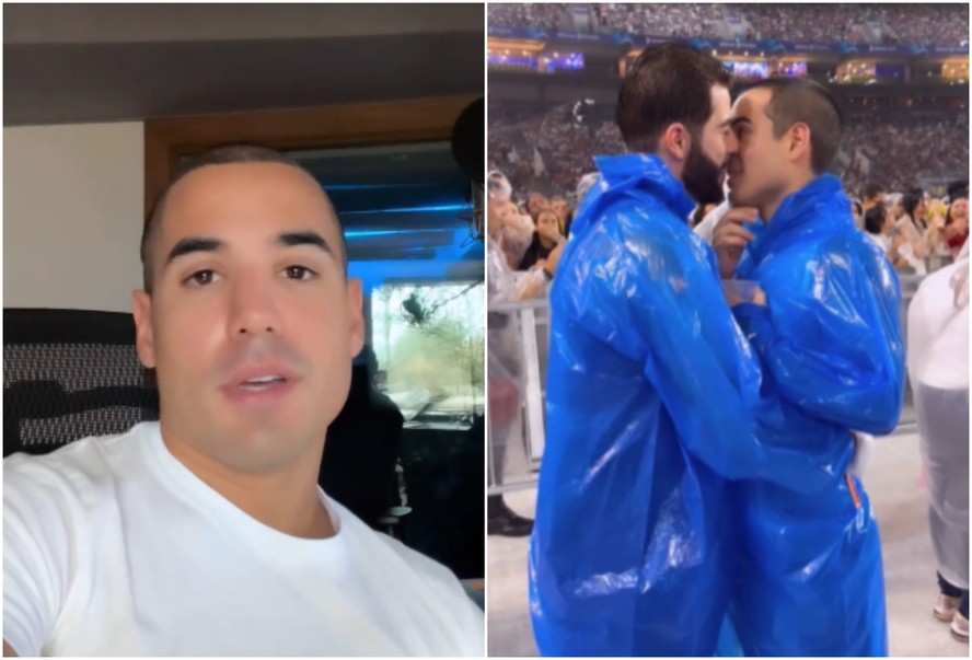 Bruno Gadiol é alvo de ataques homofóbicos após assumir namoro com dentista