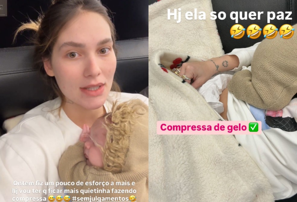 Virgínia Fonseca conta sobre estado de saúde após parto de José Leonardo — Foto: Reprodução/Instagram