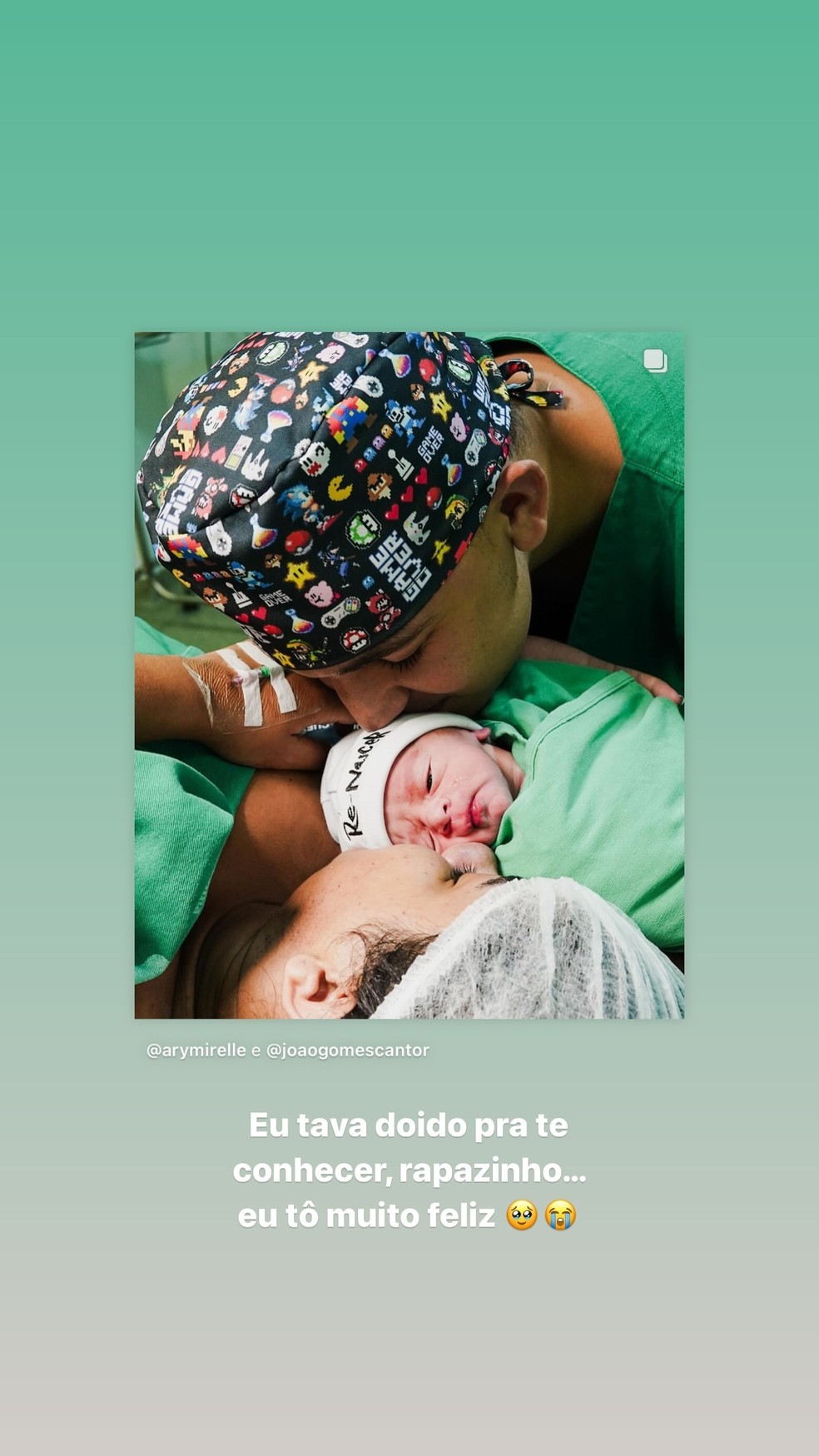Nasce Jorge, filho de Ary Mirelle e do cantor João Gomes