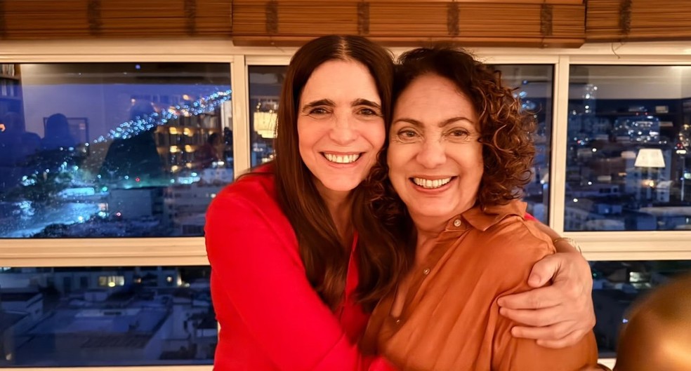 Malu Mader e Eliane Giardini — Foto: Reprodução/Instagram