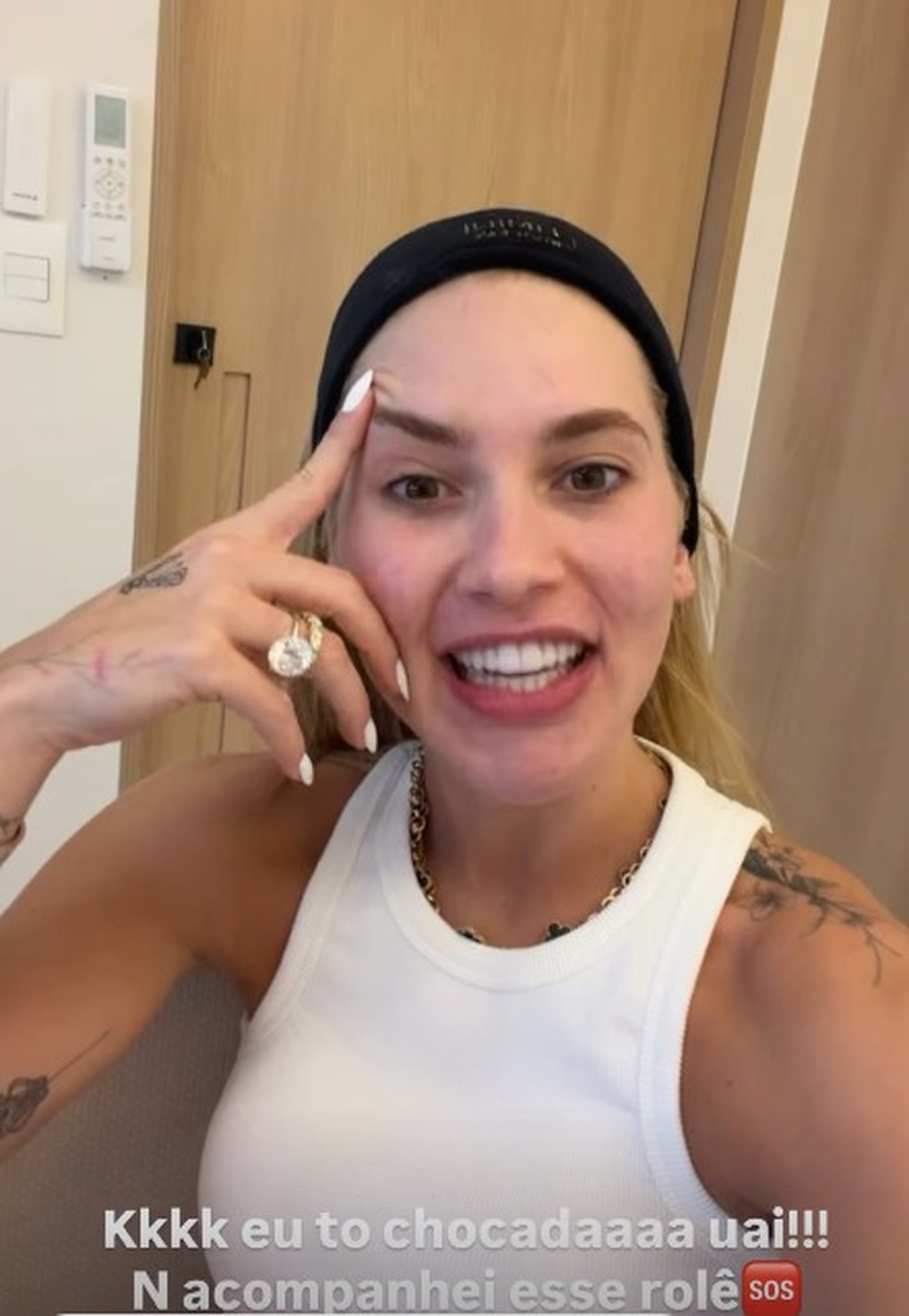 Virginia Fonseca reage após receber críticas sobre sua boca e dentes — Foto: Reprodução/Instagram