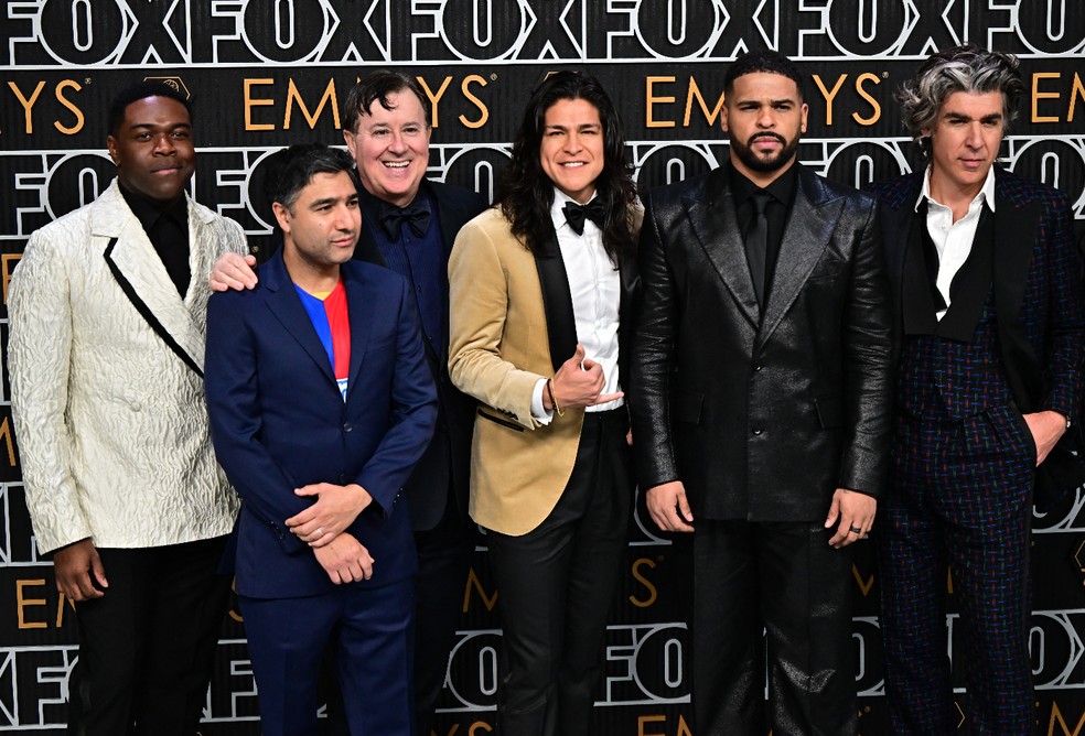 Elenco de Ted Lasso — Foto: Getty Images