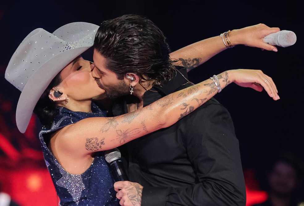 Ana Castela e Zé Felipe — Foto: Manuela Scarpa/BrazilNews