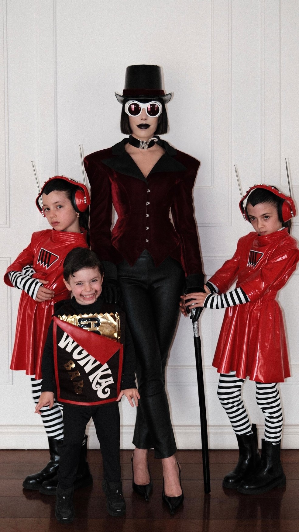 Fabiana Justus com os filhos — Foto: Reprodução | Instagram