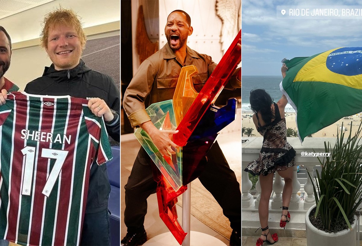 Saiba como as estrelas internacionais do Rock in Rio estão curtindo a ...