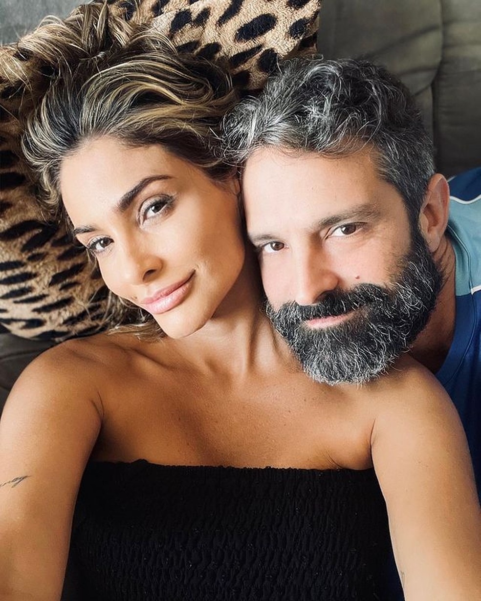 Luiza Hermeto e Iran Malfitano — Foto: Instagram