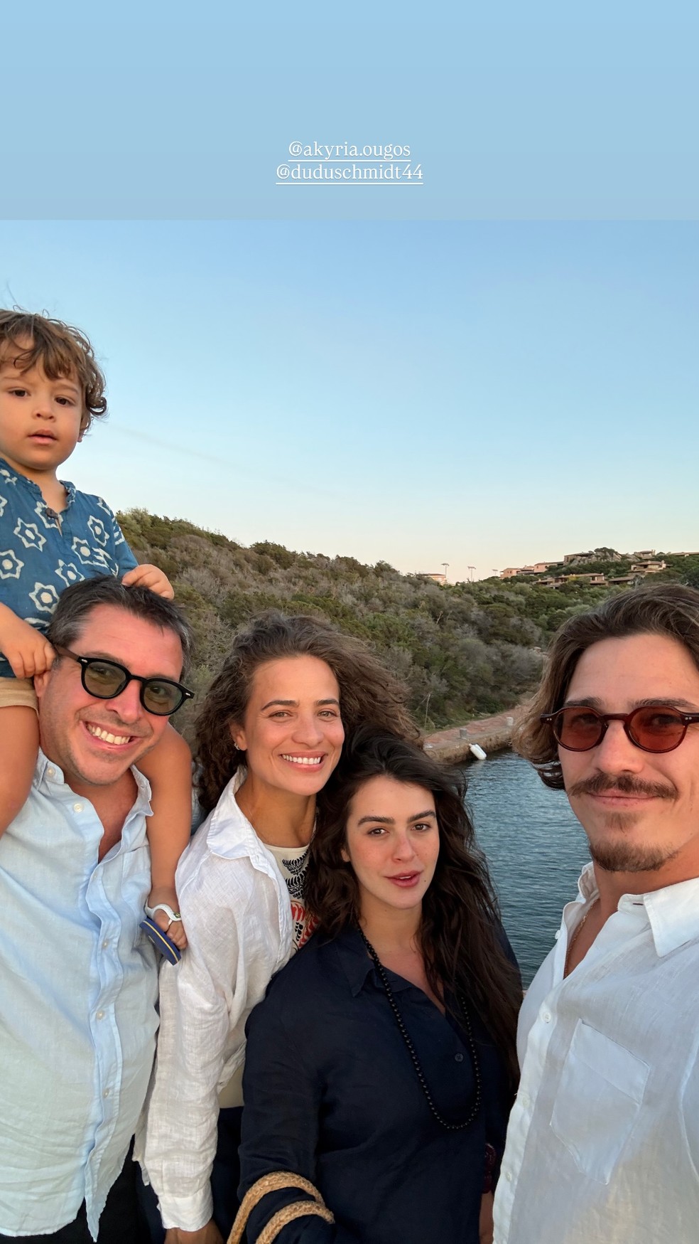 Grávida, Mari Saad mostra barrigão em 'baby moon' com Rômulo Arantes Neto na Itália — Foto: Reprodução/Instagram