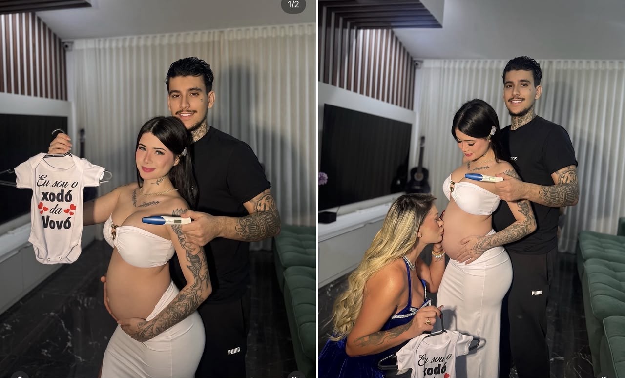 Grávida de quatro meses, nora de Andressa Urach vai transformar placenta em cápsulas após o parto - QTU Questões do Universo