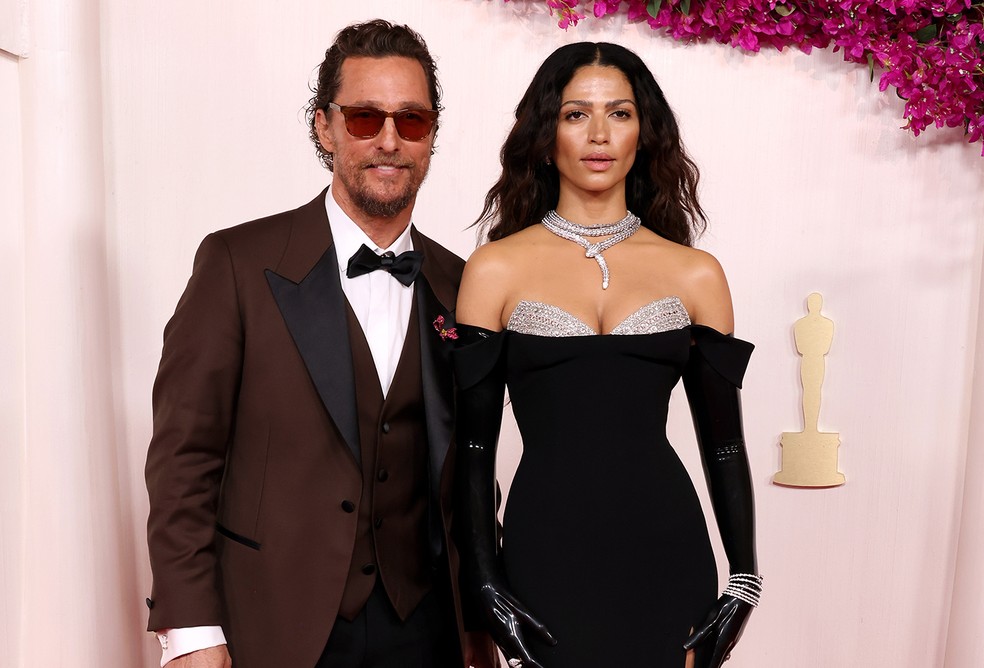 Matthew McConaughey and Camila Alves — Foto: Getty Images