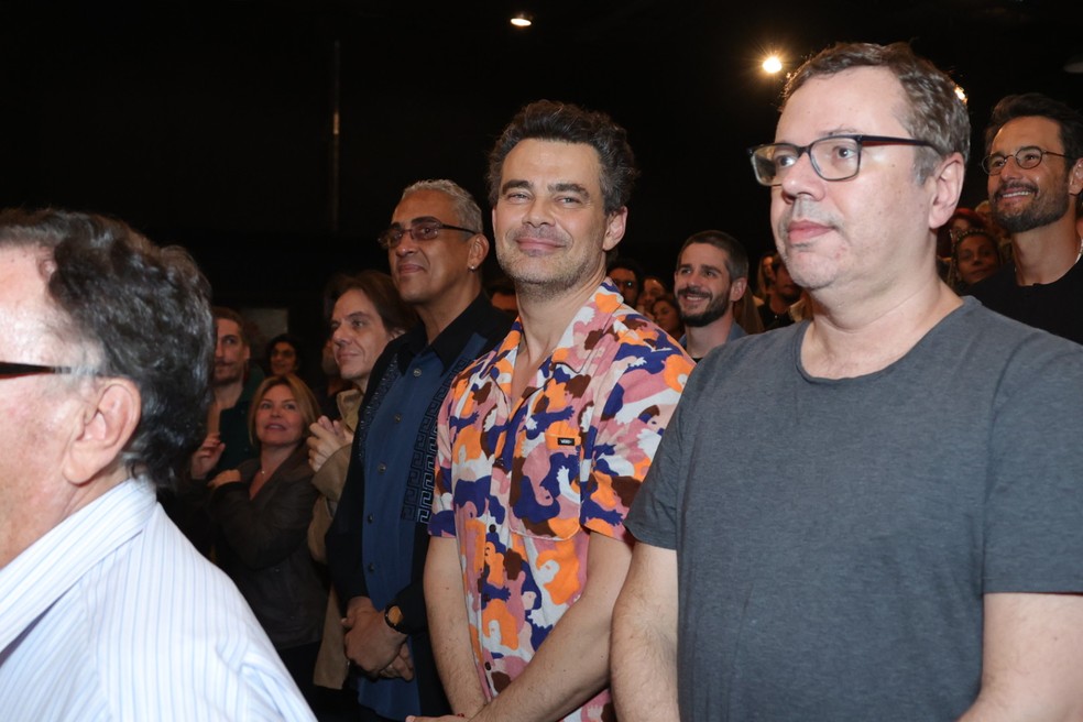 Andréia Sadi e André Rizek fazem aparição rara juntos em estreia de ...