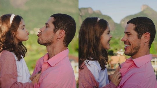 José Loreto abre álbum de fotos com a filha, Bella, e se declara: 'Meu eterno amor'