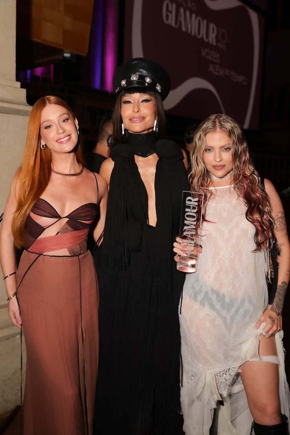 Famosos usam looks grifados no Prêmio Geração Glamour