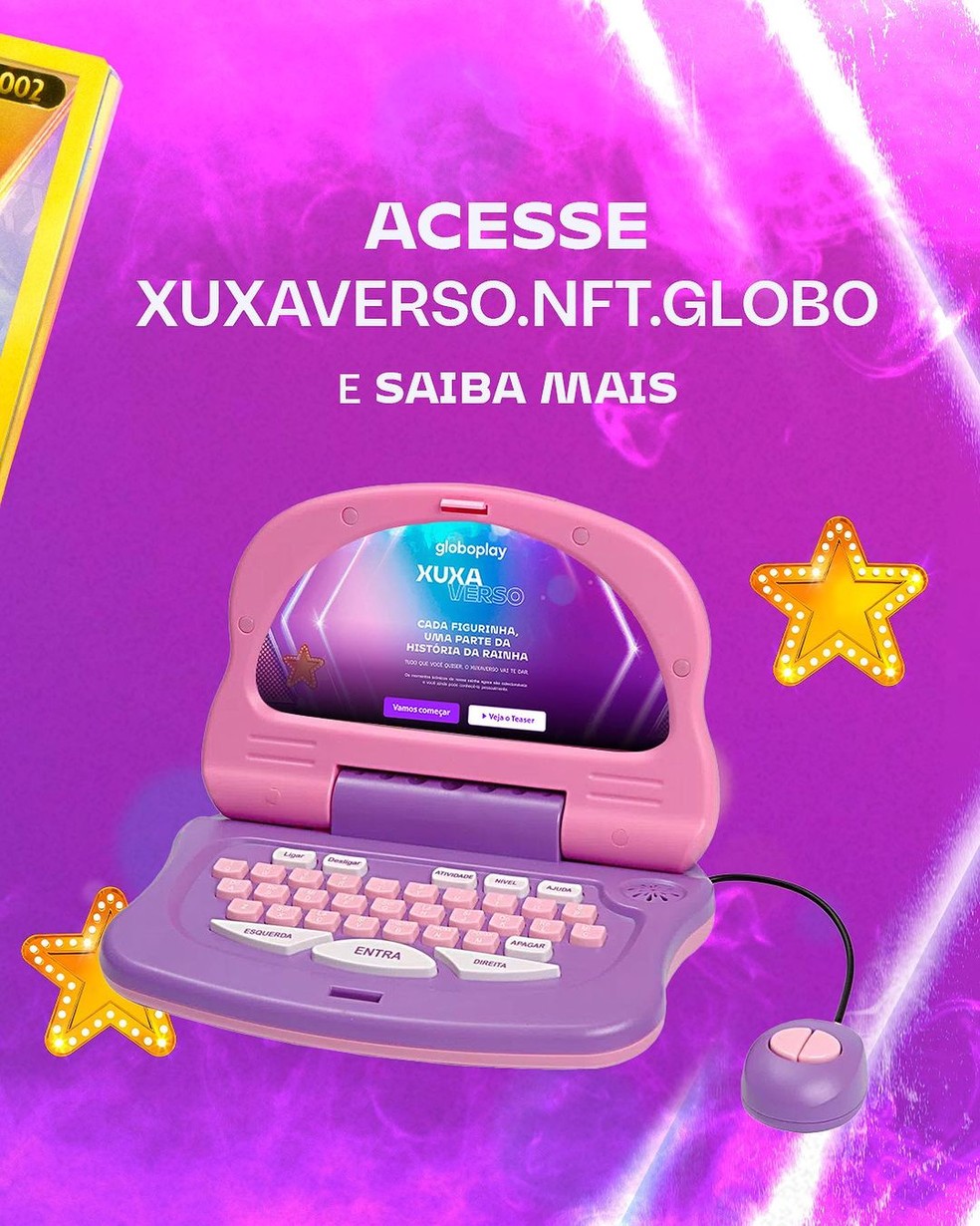 Xuxaverso: Xuxa lança coleção de NFTs — Foto: Reprodução/Instagram