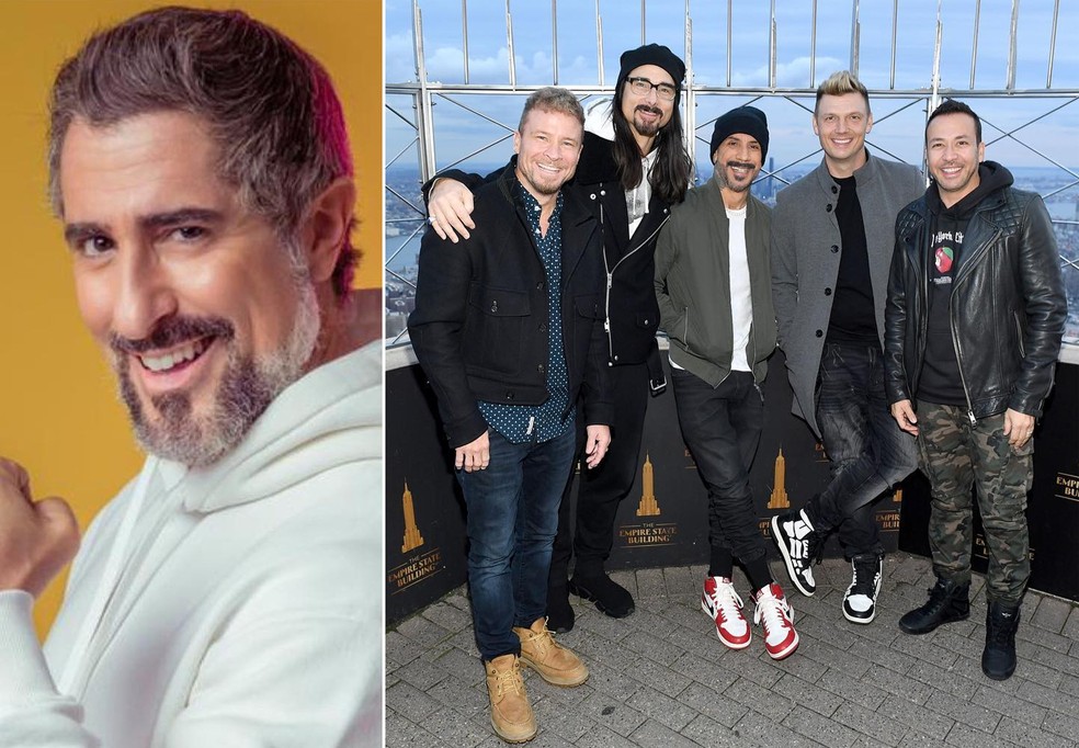 Marcos Mion fala de convite para Backstreet Boys irem ao seu programa — Foto: Reprodução/Instagram