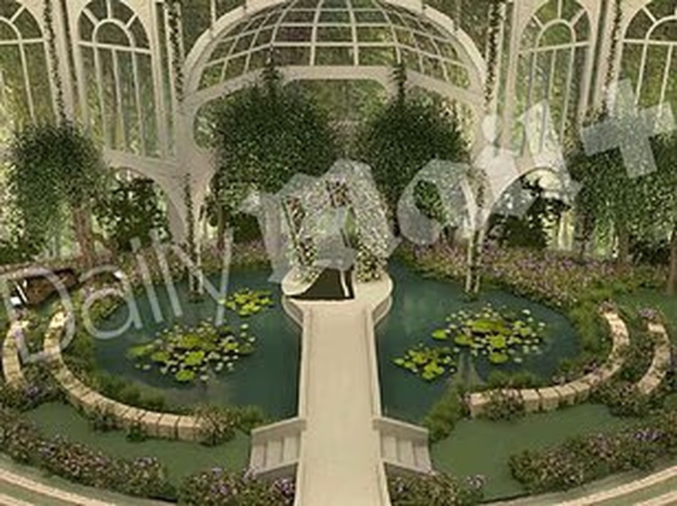 Casamento de Taylor Swift — Foto: Daily Mail