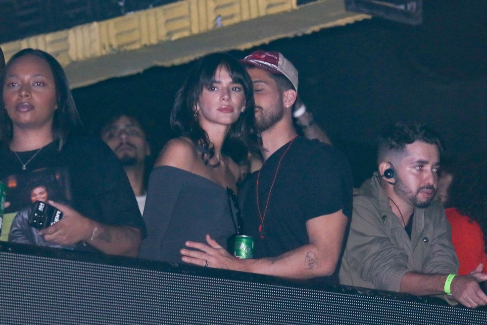 Bruna Marquezine e João Guilherme — Foto: Lucas Ramos / Brazil News