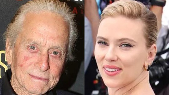 Michael Douglas descobre que é parente de Scarlett Johansson