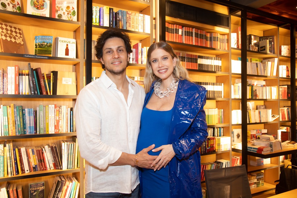 Gabriela Prioli e o marido, Thiago Mansur — Foto: Patricia Devoraes/BrazilNews