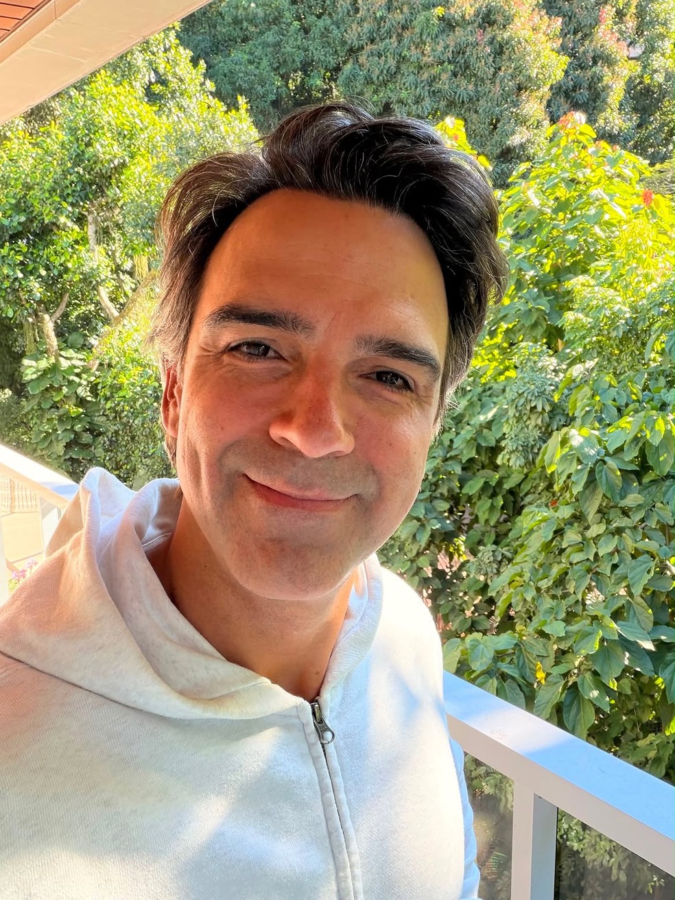 Tadeu Schmidt tirou a barba — Foto: Reprodução/Instagram