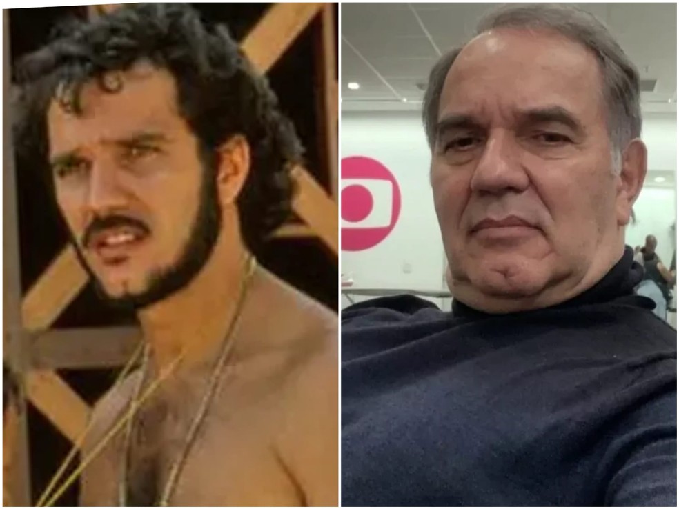 Antes e depois: Humberto Martins em Barriga de Aluguel (Globo, 1990) e com visual atual — Foto: Divulgação/TV Globo e Reprodução/Instagram