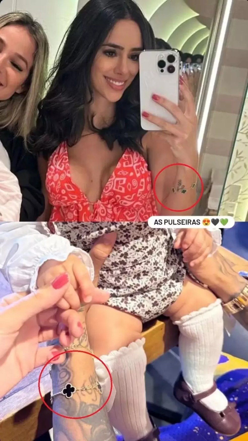 Bruna Biancardi e Neymar — Foto: Reprodução/Instagram