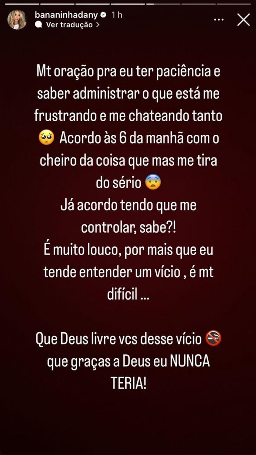 Posts de Dany Bananinha — Foto: Reprodução | Instagram