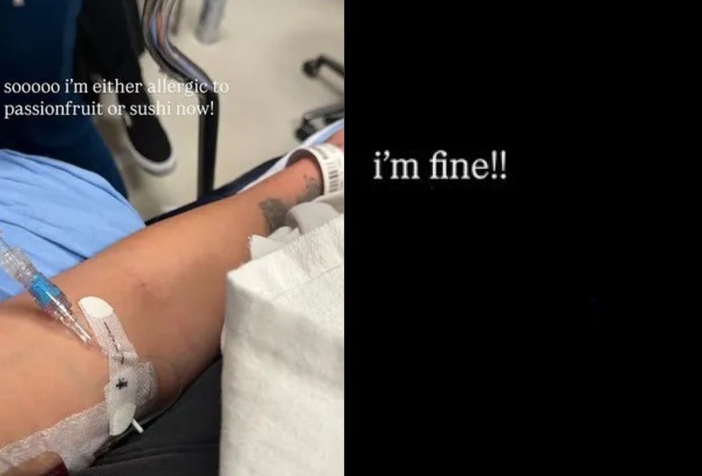 Demi Lovato é hospitalizada após possível reação alérgica — Foto: Reprodução/Instagram