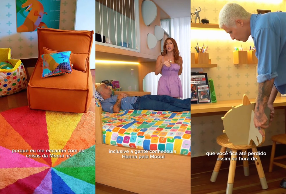 Quarto de Zyan, filho de Giovanna Ewbank e Bruno Gagliasso — Foto: Reprodução/Instagram