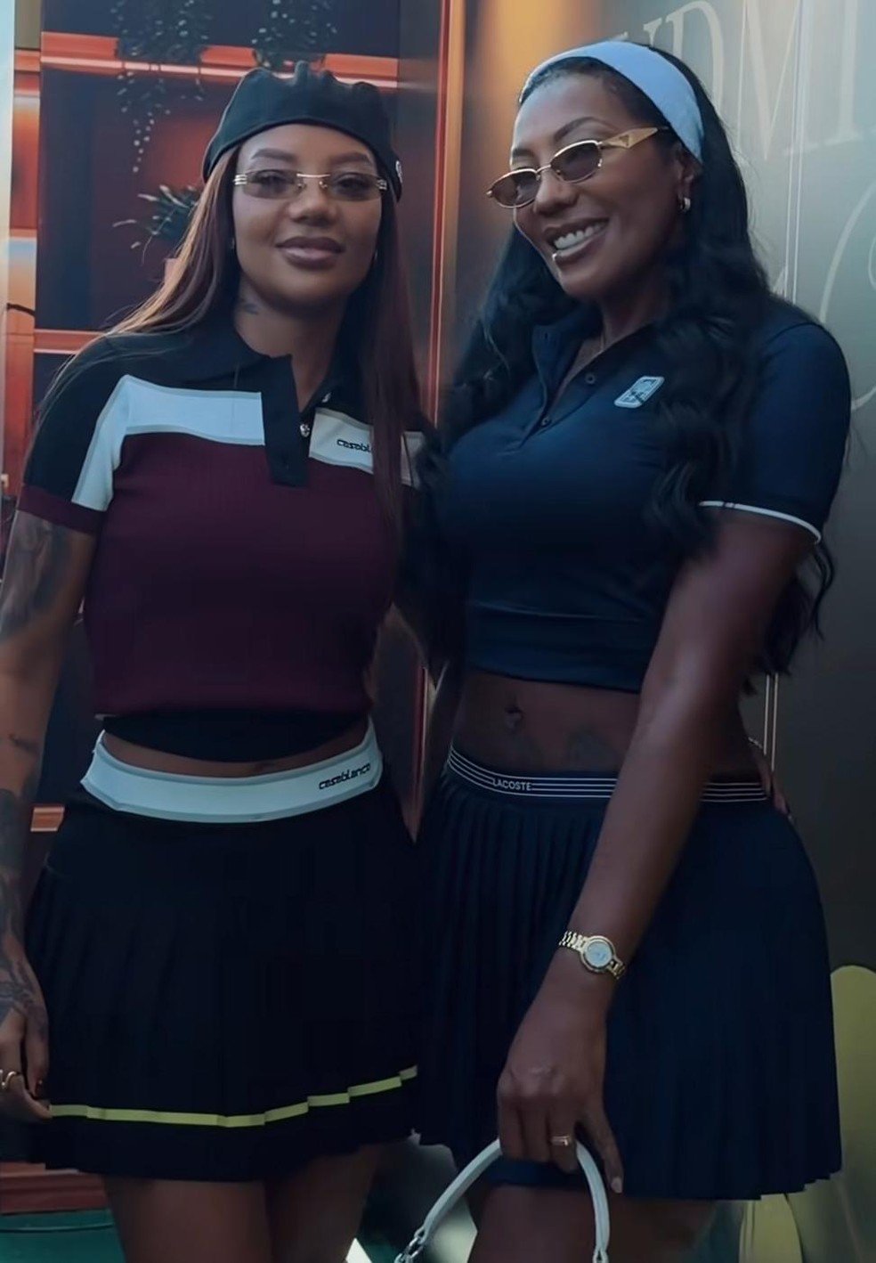 Ludmilla e a mãe, Silvana — Foto: Reprodução/Instagram