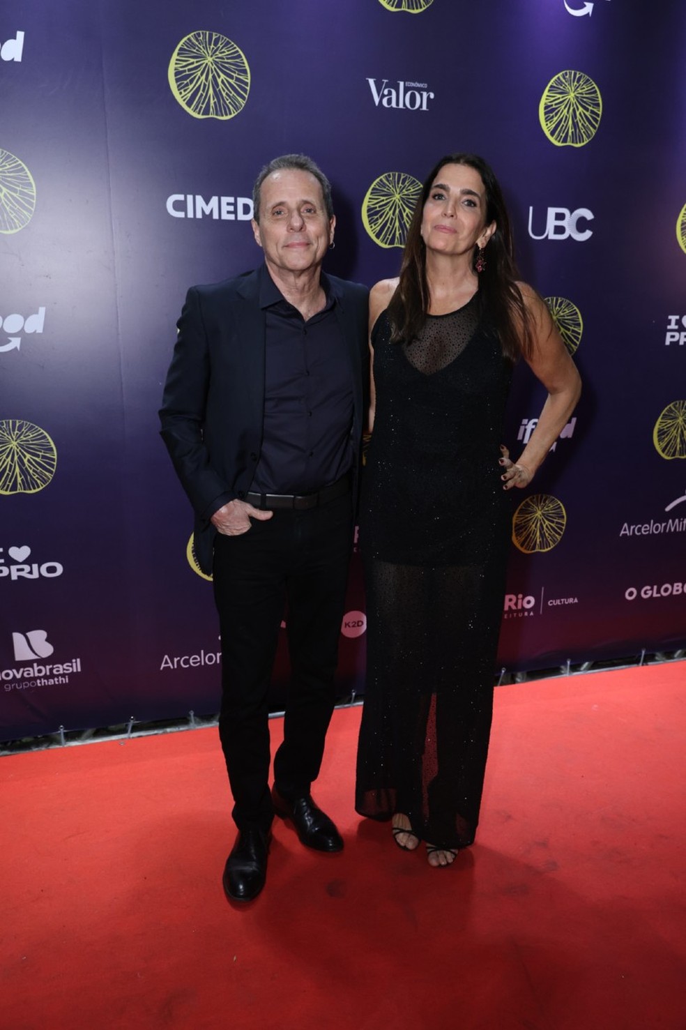 Tony Bellotto e Malu Mader — Foto: Daniel Pinheiro/BrazilNews