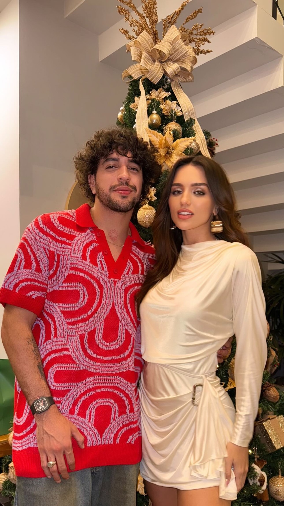 Rafa Kalimann e Nattan passam Natal juntos — Foto: Reprodução/Instagram