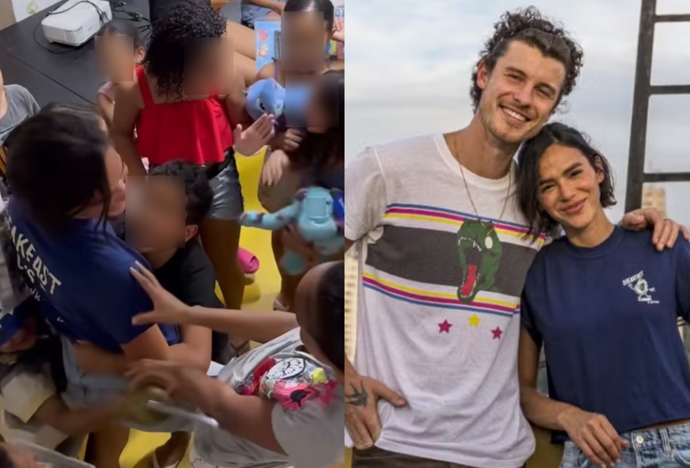 Bruna Marquezine compartilha registros de ação social com crianças no dia do aniversário - QTU Questões do Universo