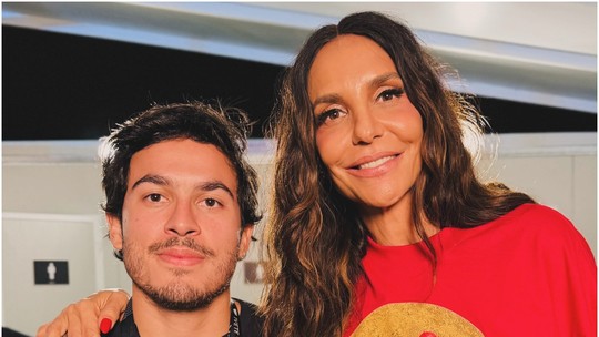 Sobrinho mostra Ivete Sangalo coladinha com namorado no Rock in Rio; veja