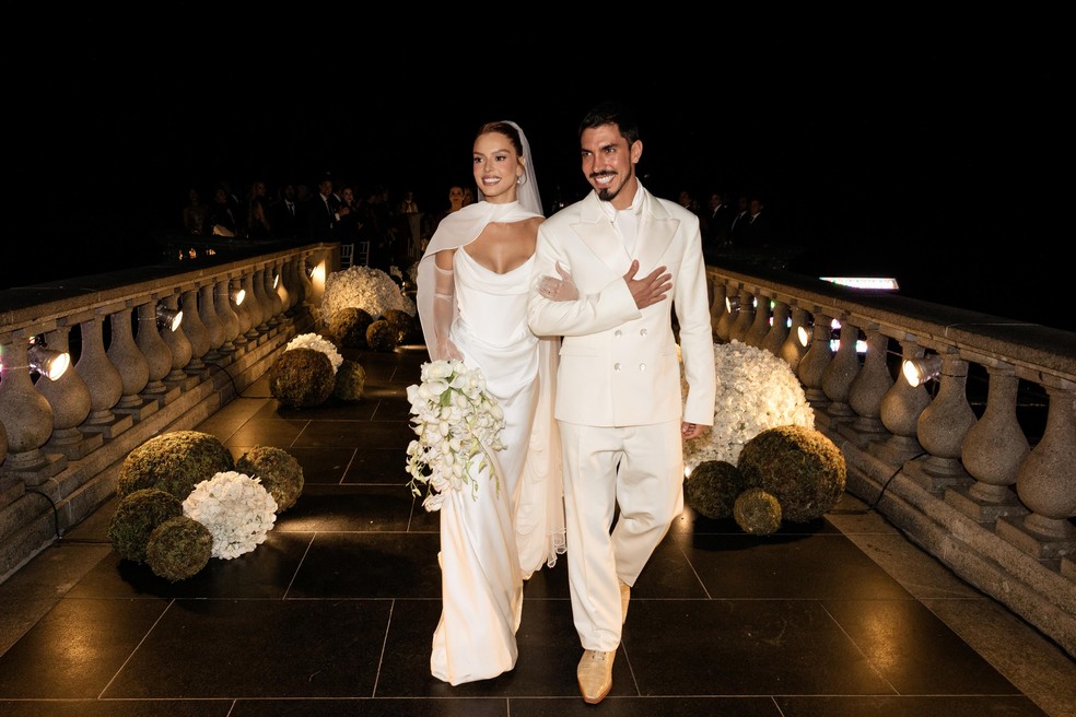 Veja fotos inéditas do casamento de Giovanna Lancellotti e Gabriel David