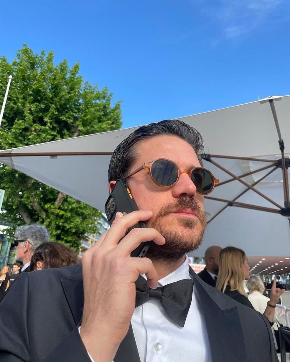 Marco Pigossi no Festival de Cannes — Foto: Reprodução/Instagram