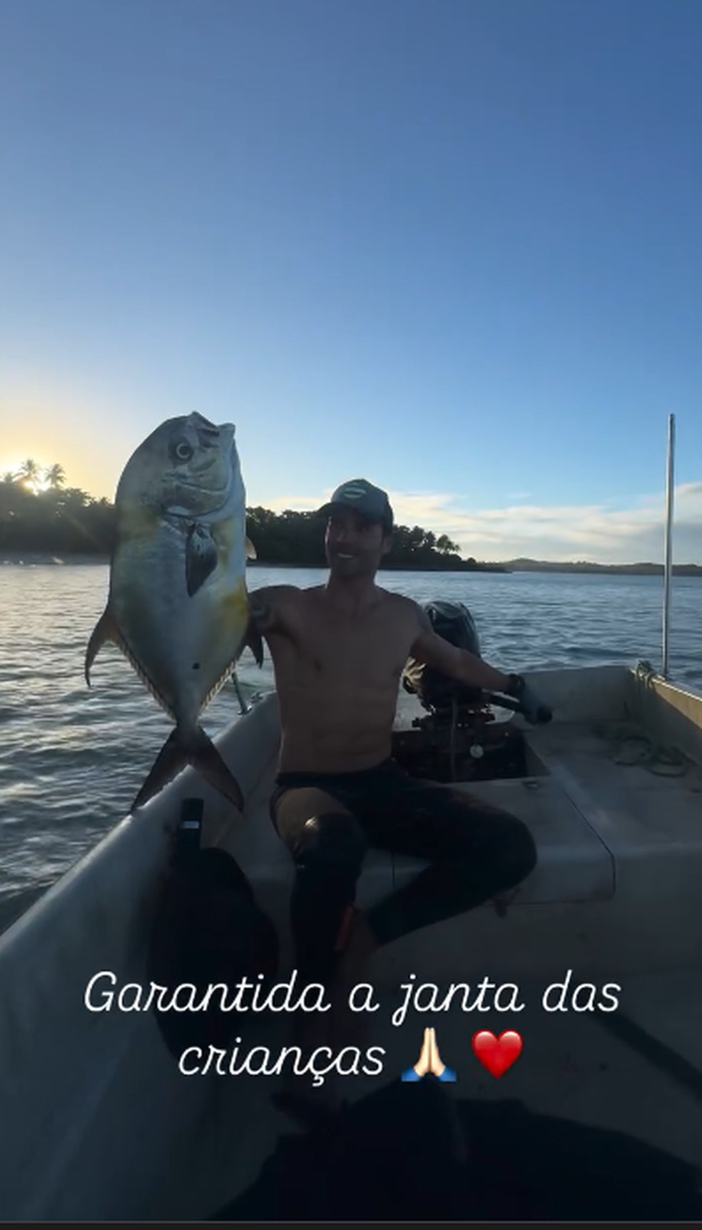 Daniel Cady curte o Carnaval 2026 em meio à natureza — Foto: Reprodução/Instagram