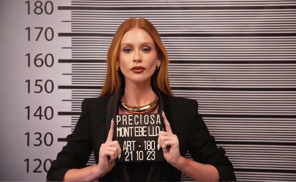 Marina Ruy Barbosa como Preciosa Montebello em Fuzuê — Foto: Divulgação/TV Globo