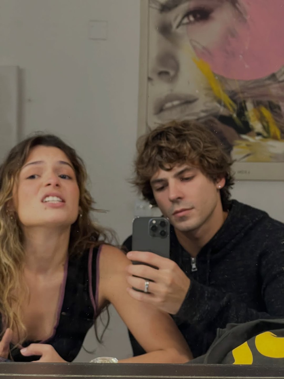 Luana Marquezine e Lucca Picon — Foto: Reprodução/ Instagram